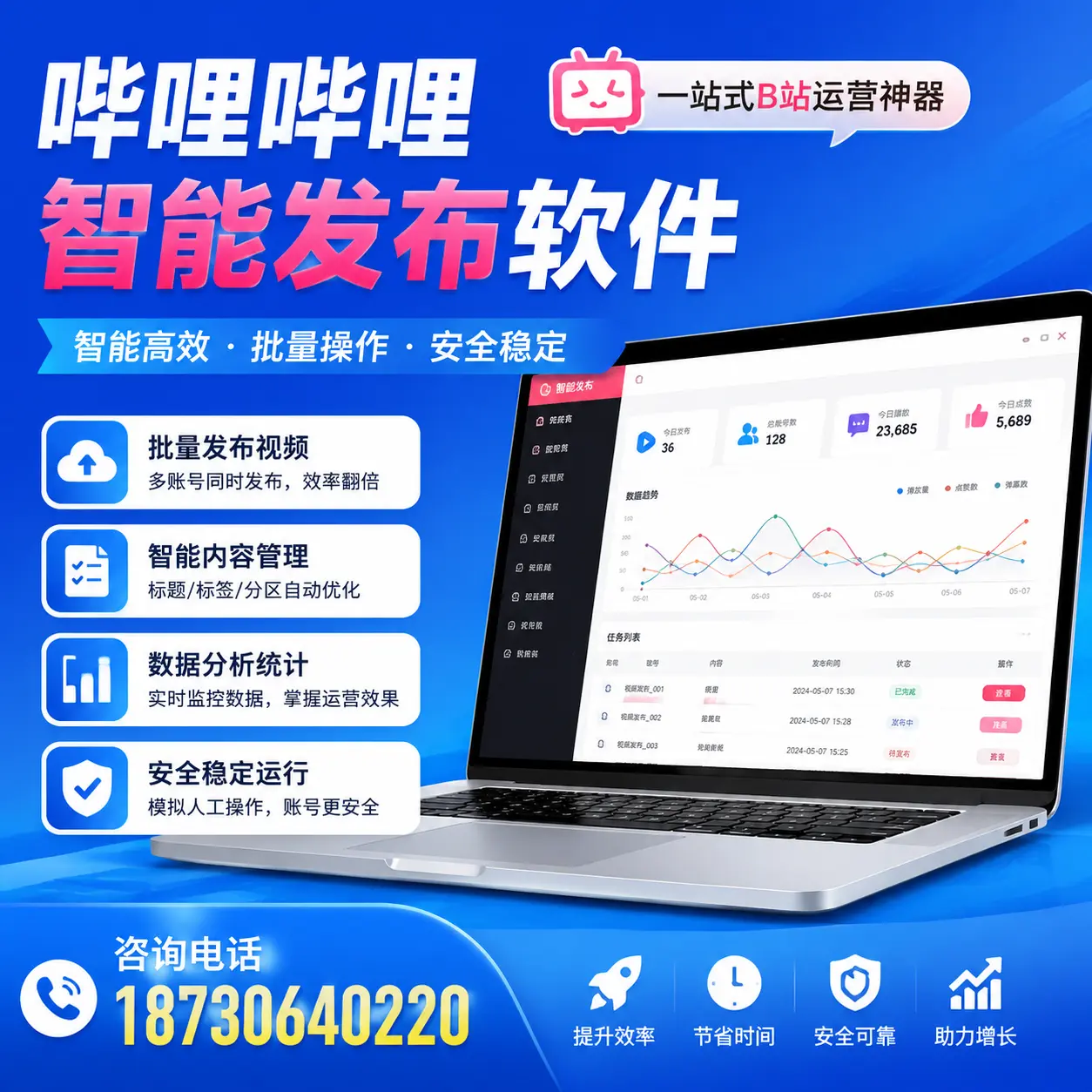 如何通过哔哩哔哩智能发布软件提升 云浮 企业曝光率